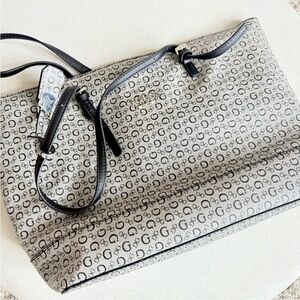 Stylish Gray Designer Tote Bag